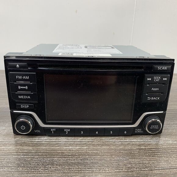 Nissan OEM XM Bluetooth VBTDC1.5” AM FM CQ-FN84E2GX, 281859MB0A CD **UNTESTED** - Picture 1 of 7